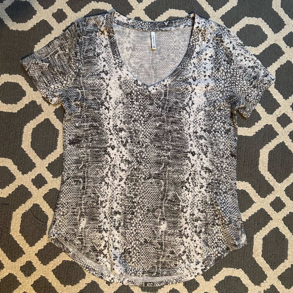 Z Supply Snake Print T-shirt
